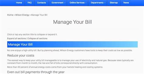 city of wilson utilities|Pay .